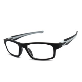 ColorViper Sports Double Injection Readers Flexie Reading Glasses (GREY, +3.00)