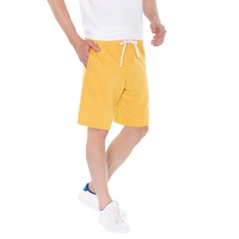 Optima, Pantalones Cortos Hombre, Mostaza, G