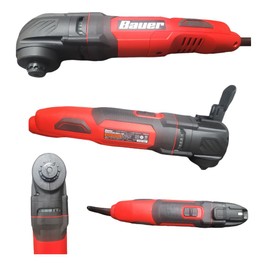3 Amp Variable-Speed Oscillating Multi-Tool Compatible with Bauer