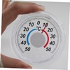 Kisangel 3sets Professional Wooden Room Thermometer Vertical Indoor Hanging Thermometer