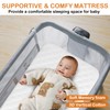 3 in 1 Baby Bassinet,Bedside/Rocking Bassinet for Baby,Bedside Crib with