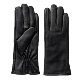 MESSERIO Cashmere lined Glove (Black, Medium)