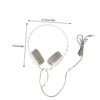Gatuida Boy Girl Wired Lightweight Over Ear Gaming Headset for