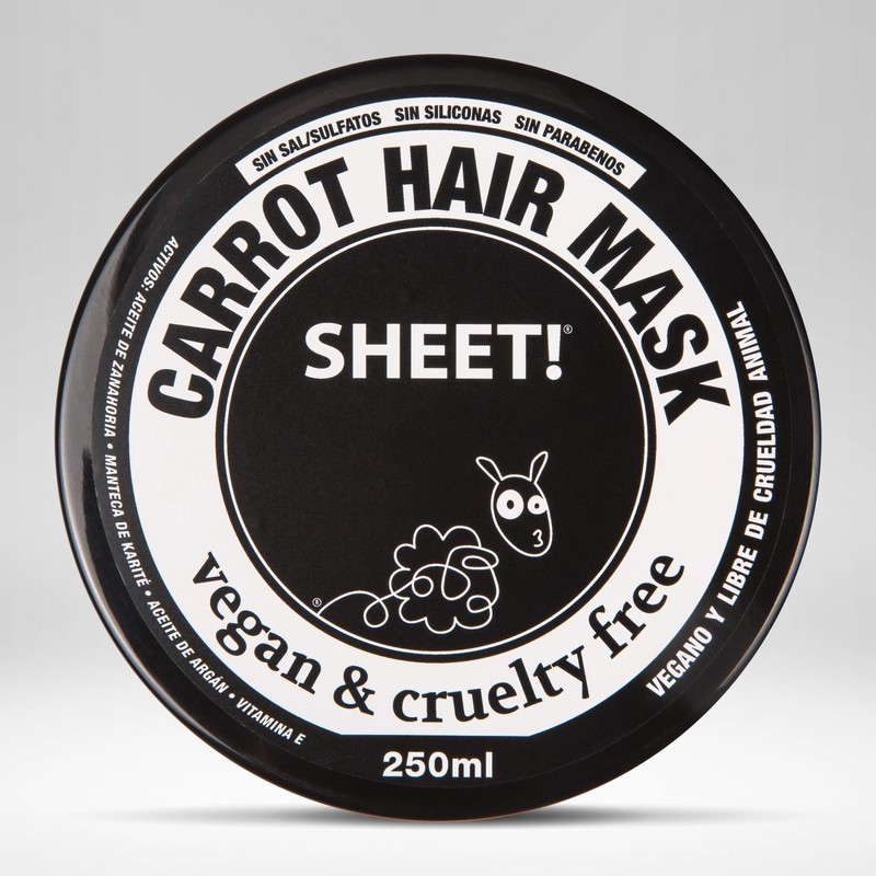 SHEET - Crema capilar de tratamiento intensiva antiquiebre Carrot Hair