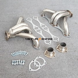 1st-racing Hugger Headers 1 5/8" primaries for SBC Chevy 265 283 305 307 327 350 383 400 V8