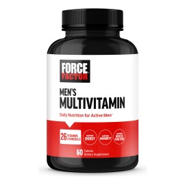 Force Factor Multivitaminas Para Hombres - 60 Tabletas