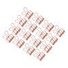 50Pcs Hollow Binder Clips Metal Paper Binder Clips for Documents