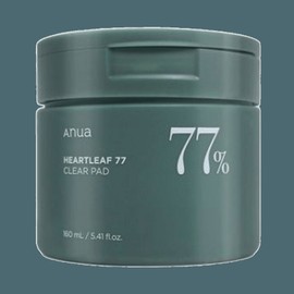 Pore ​​Toner Pad Anua Houttuynia Cordata 77 Clear Moisture Pads 70 sheets / 모공 토너패드 아누아 어성초 77 클리어 수분패드 70매