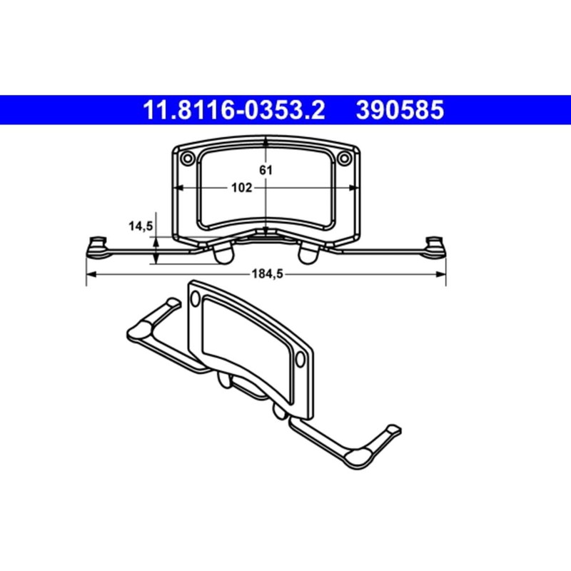 ATE 11.8116-0353.2 Power Brake Systems