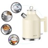 ASCOT Electric Kettle, 1.5L Stainless Steel Interior, Plastic-Free, 1500W Fast