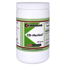 Kirkman CD-Herbal™ - Hypoallergenic | 180 Vegetarian Capsules