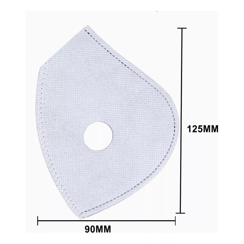 Arsmat Paquete De 20 Filtros De Carbón Activado De 5