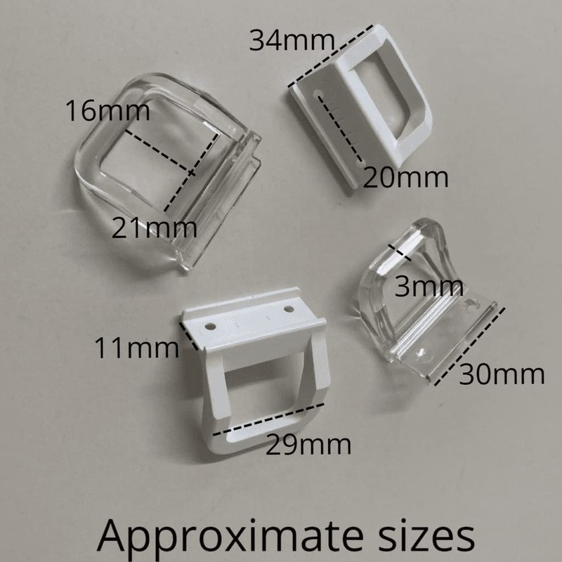 Louvolite Operating Handle for Pleated Blinds (PL1001) (White)