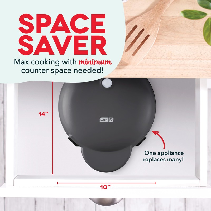 Dash MultiMaker Max Cooking System, 10" Waffle, Griddle, Deep Dish