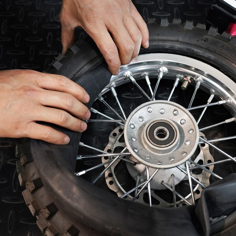 2.50-10 2.75-10 Inner Tube with Straight Valve Stem Compatible with