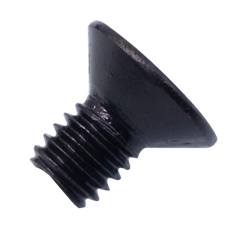 50pcs M6 x 10mm Grade 10.9 Flat Countersunk Hex Socket