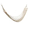 Cotton Rope Hammocks with Wood Spreader,Traditional Hand Woven Children Hammock