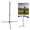 Recurve Bow Stand Adjustable Glass Fiber Rod Archery Bow Holder