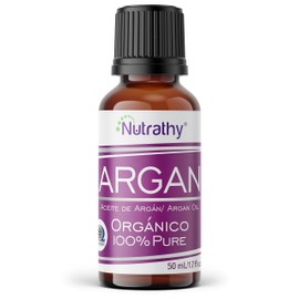 Aceite de Argán Orgánico 100% puro y natural, de Marruecos, Para piel, cabello, barba, 50ml