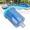 Inline Pool Leaf Canister Plastic Pool Cleaner Leaf Catcher Trap