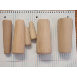 Seachoice WOODEN PLUGS 6 SIZE 1/2" TO 2" EMERGENCY BOAT PLUG 45411 SAFETY GEAR HOLE FILLER