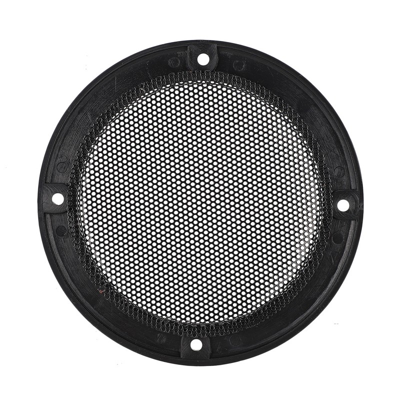 2 pcs 6.5 inch Audio Speaker Cover Decorative Circle Protective