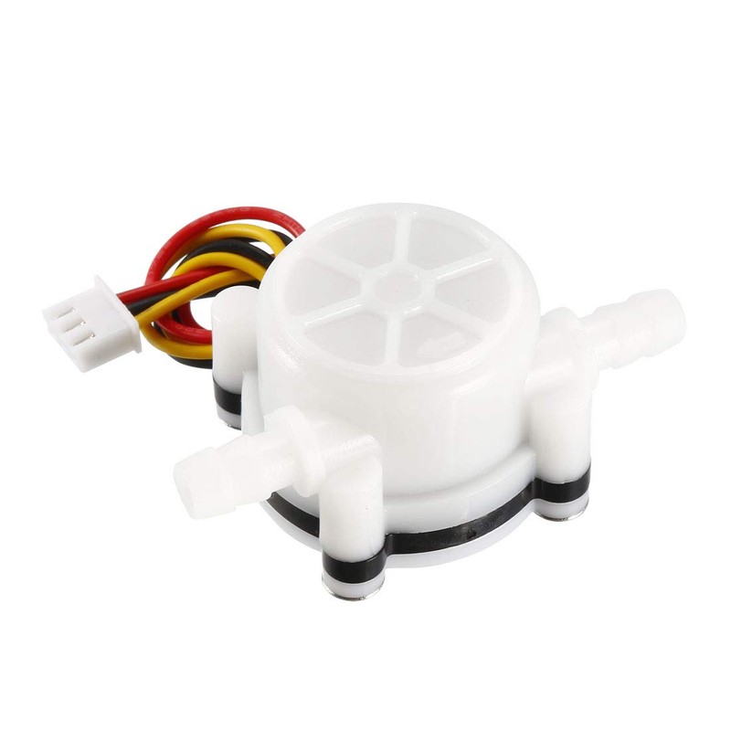 uxcell 1/4in Hall Effect Liquid Water Flow Sensor Switch Flowmeter