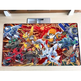 Mlikemat Playmat TCG CCG OCG Trading Card Play Mat with Zones + Free Bag (ZD014-270-A)