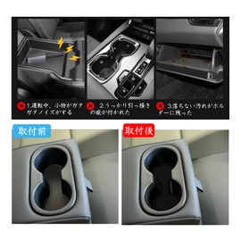ruiya New Toyota Prius 60 Prius 60 Series Interior Rubber Mat Z Grade Exclusive Rubber Mat Door Pocket Mat Non-slip Sheet Accessory Pocket Mat for Prius 60 Series Scratch Reduction Noise Reduction 19