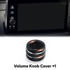 Polodunn for 2023-2025 Honda Pilot Accessories, 5pcs Aluminum Alloy Knob