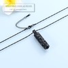 Imrsanl Cremation Jewelry Urn Necklace for Ashes Pendant with Hollow