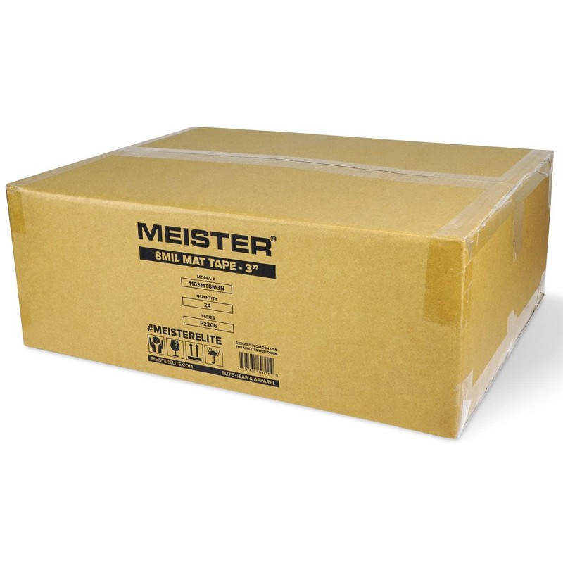 Meister Deluxe 8mm Mat Tape for Wrestling, Grappling and Exercise