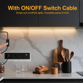 SparkEver 24V 300W LED Driver with ON/OFF AC Cord, 110V AC to DC 24 Volt 12.5A Low Voltage Transformer, Semi-Potted Fanless Slim Power Supply for LED Strip Light, 3D Printer, Cabinet Lights (24V 300W)