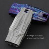 Hamans Emergency Whistles Titanium EDC Portable Whistle with Loud Sound