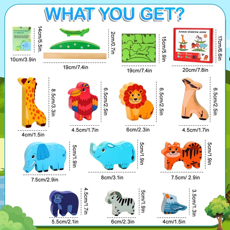 SOLMAN Montessori Toys for 1 2 Year Old Girl Boy