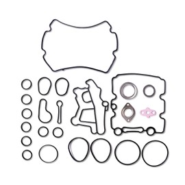 GOCPB MLS Cylinder Head Gasket Set (18mm) Compatible with 2003-2010 Ford 6.0L V8 Powerstroke Diesel Turbo F250 F350 F450 F550 E350 E450 Super Duty TS2637400SI HSU26734 26374PT CS26374 ES72229