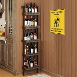 Funny Bar Signs for Home Bar Decor-Upon Further Review I'm Going to Need Another Drink,Vintage Metal Signs for Man Cave Bar Wall Art Basement Sports Pub Club Garage Decor,8x12inch