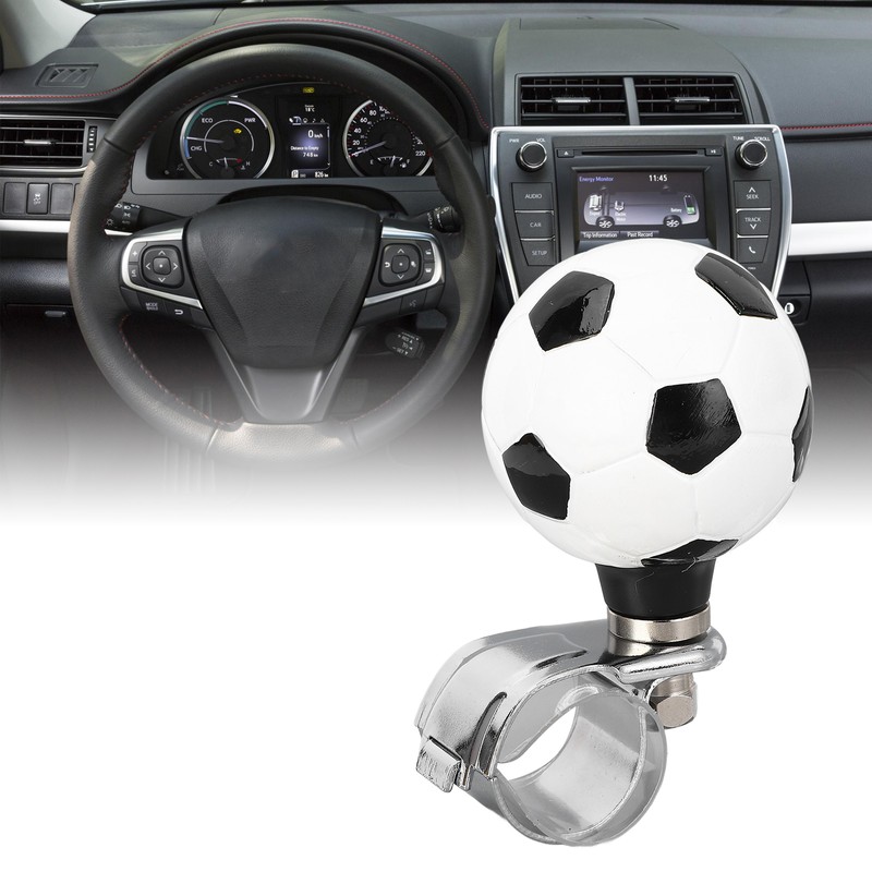 Steering Wheel Spinner Knob Football Style Steering Wheel Knob for
