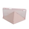 Vertical Keyboard Case Multi Angle Magnetic Clear Back Cover Detachable
