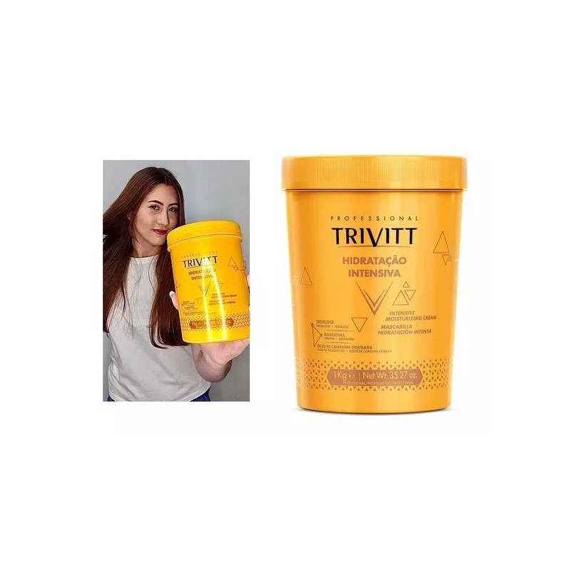 Itallian Hair Tech Trivitt Intensive Hydration Mask 1kg/35.2 oz /