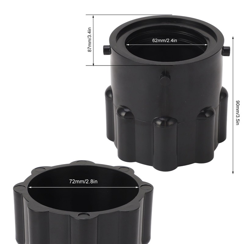 RV Sewage Adapter Prevent Leak Sewer Connection Adapter Replacement for