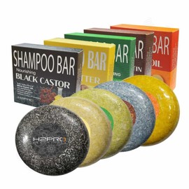 Aiyong H2PRO Shampoo Bar Set of 5 - Marula Argan Pool Shampoo Hair Soap