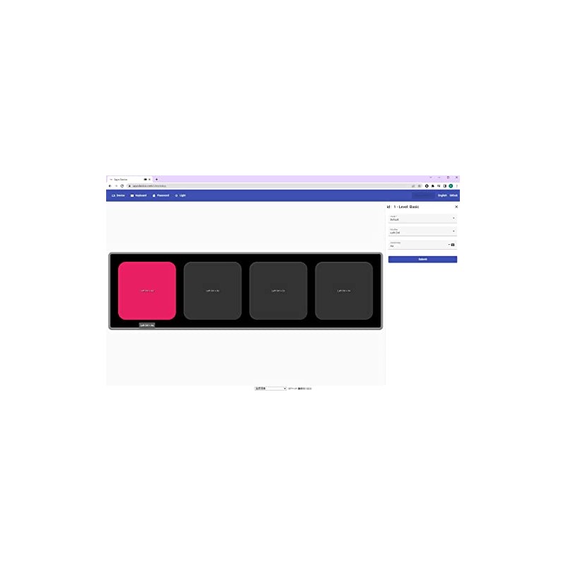 BTXETUEL Mini 4 teclas select-All Cut Copy Pegar Macro Pad