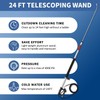 LidoDola 24FT Telescoping Pressure Washer Wand Kit - 2 Extension