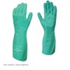 SHOWA 730 Chemical Resistant Gloves, 15-mil Nitrile with Cotton Flock