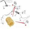 Parking Brake Cable Guide 471911, ABS Direct Fit Parking Brake