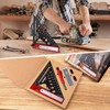 8 in 1 Rafter Square with Carpenter Pencil, 7in Multi-Purpose