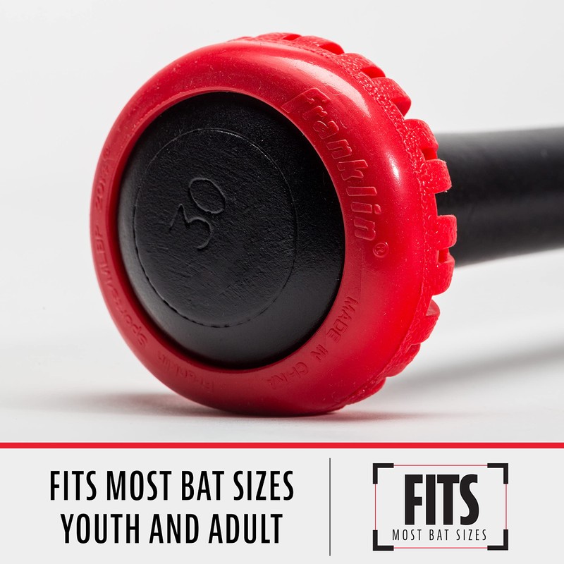 Franklin Sports Baseball Bat Grip Knob - Gator Grip Bat