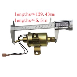 Kridets A047N926 A029F889 A064S966 4KW 12V Electric Fuel Pump Compatible with Onan Cummins Generator 4KW Microlite MicroQuiet 4000 4Kw RV