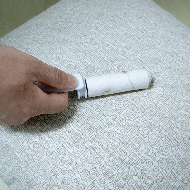 Travel Lint Roller with Cover Mini Refillable Lint Remover for